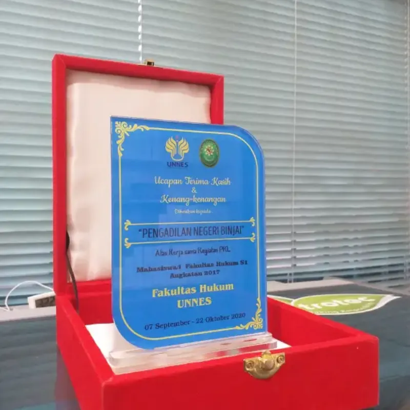 Plaque Pengadilan Negeri Binjai
